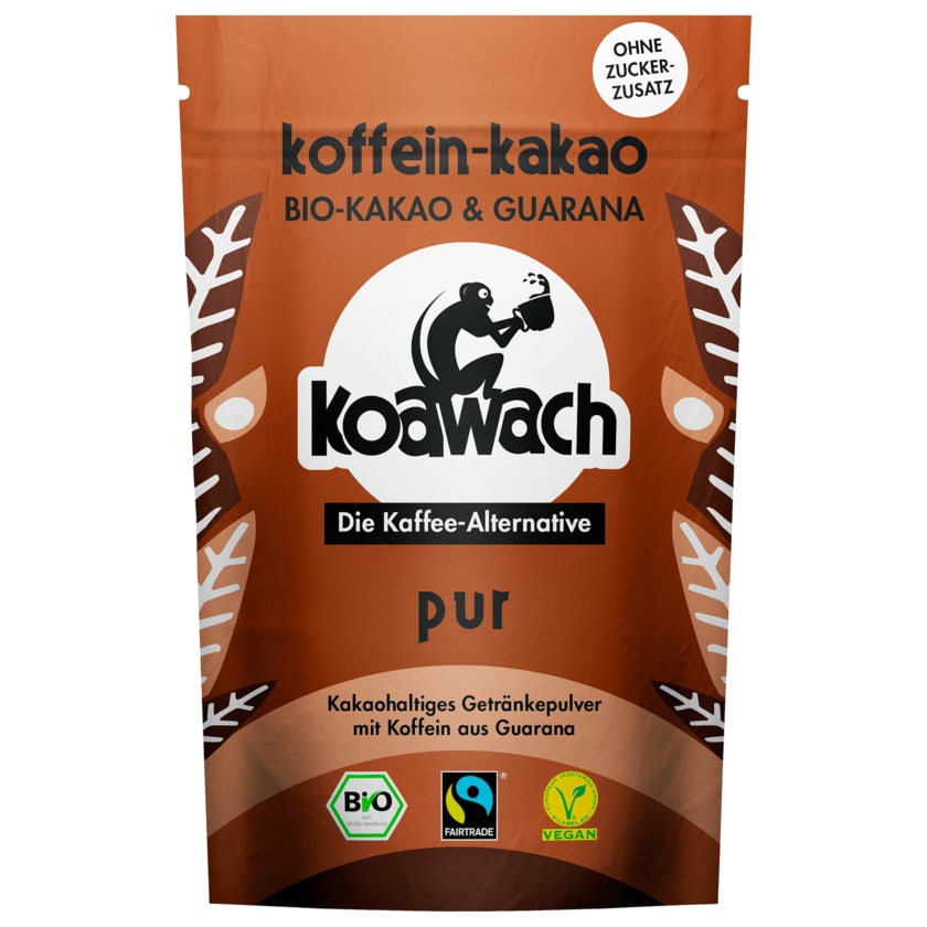 Koawach Bio Koffein-Kakao Pur 100g